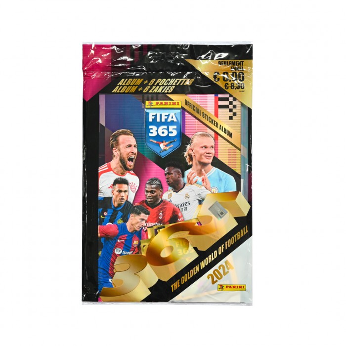 PANINI FIFA 365 2024 collection de stickers - 100 pochettes + 1