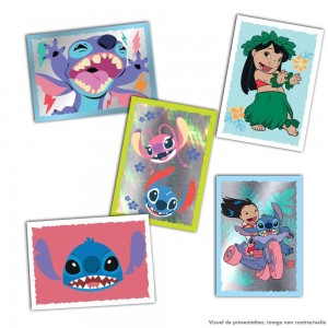 Zakje van 5 stickers Stitch...