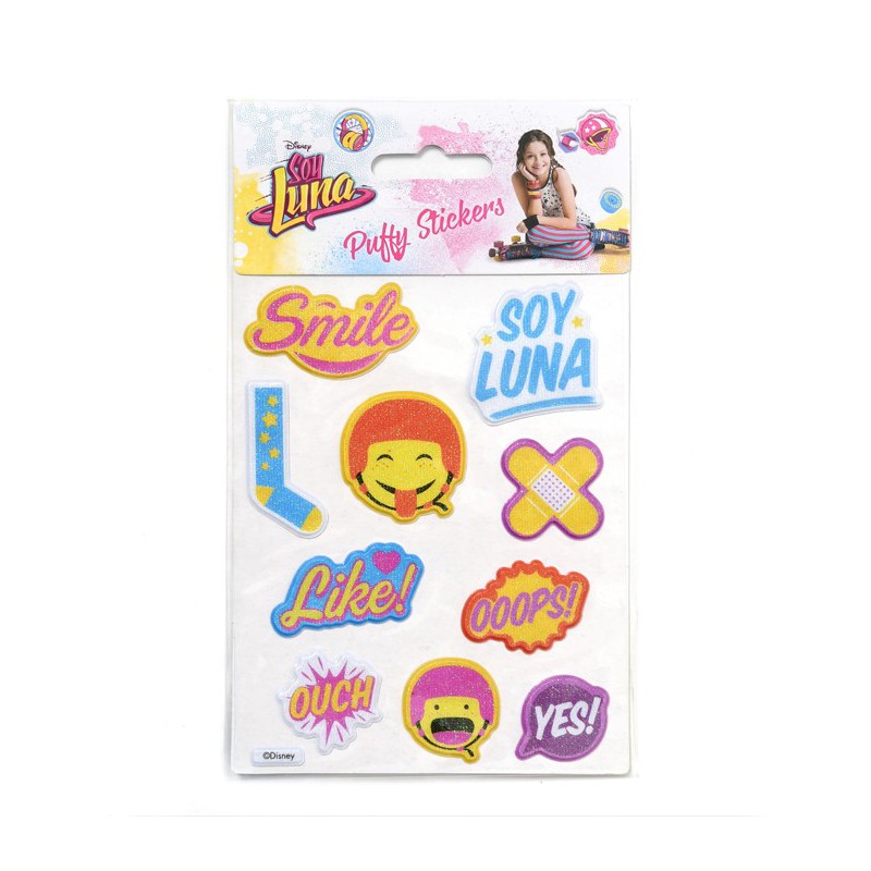 SOY LUNA (PUFFY STICKERS 3D) - STICKER SHEET