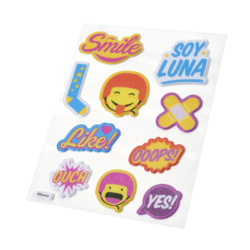 SOY LUNA (PUFFY STICKERS 3D) - STICKER SHEET